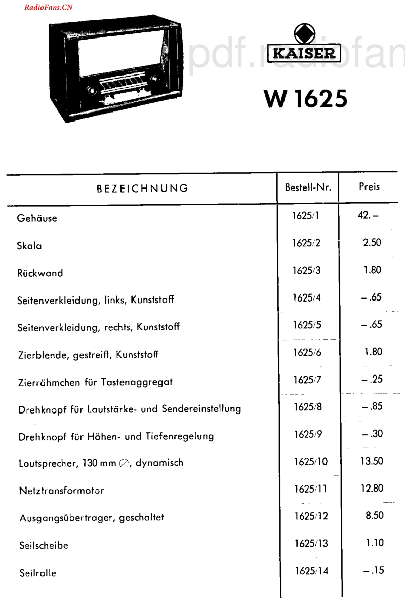 Kaiser_W1625-电路原理图.pdf_第2页
