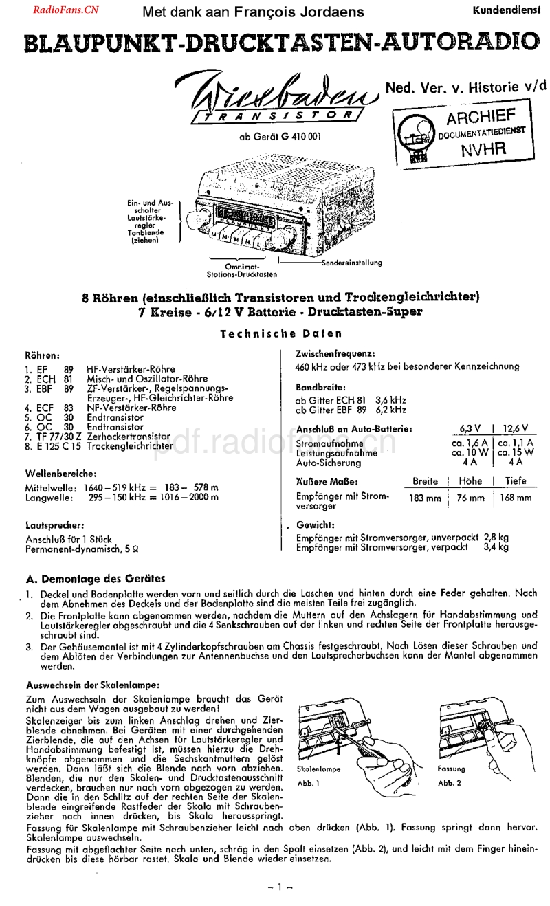 Blaupunkt_WiesbadenTransistor.pdf_第1页