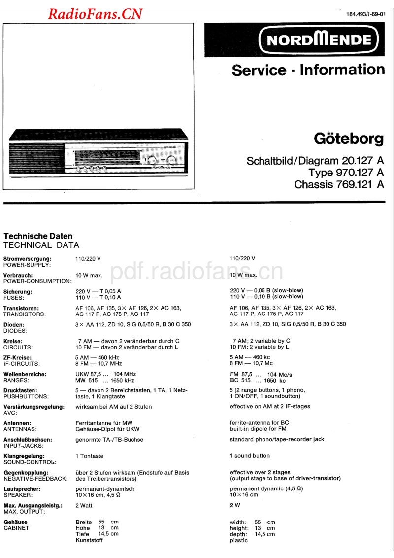 Nordmende Goteborg-电路原理图.pdf_第1页