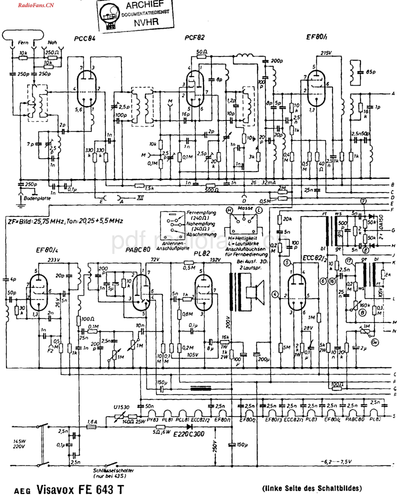 AEG_FE643T-电路原理图.pdf_第1页