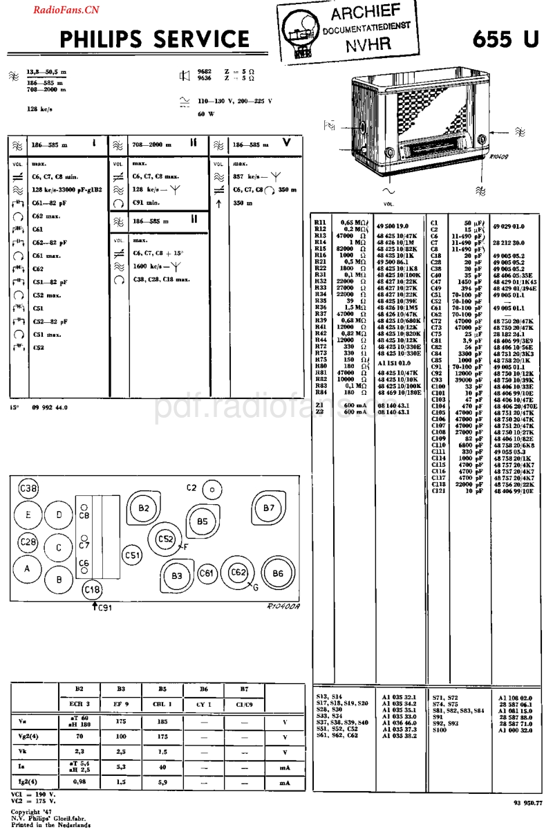 Philips_655U-电路原理图.pdf_第1页