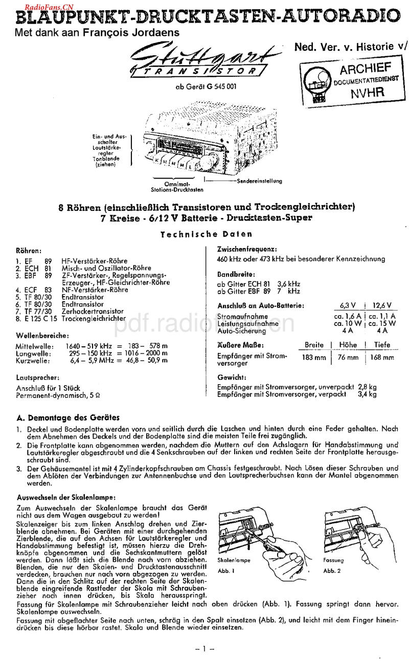 Blaupunkt_StuttgartTransistor.pdf_第1页