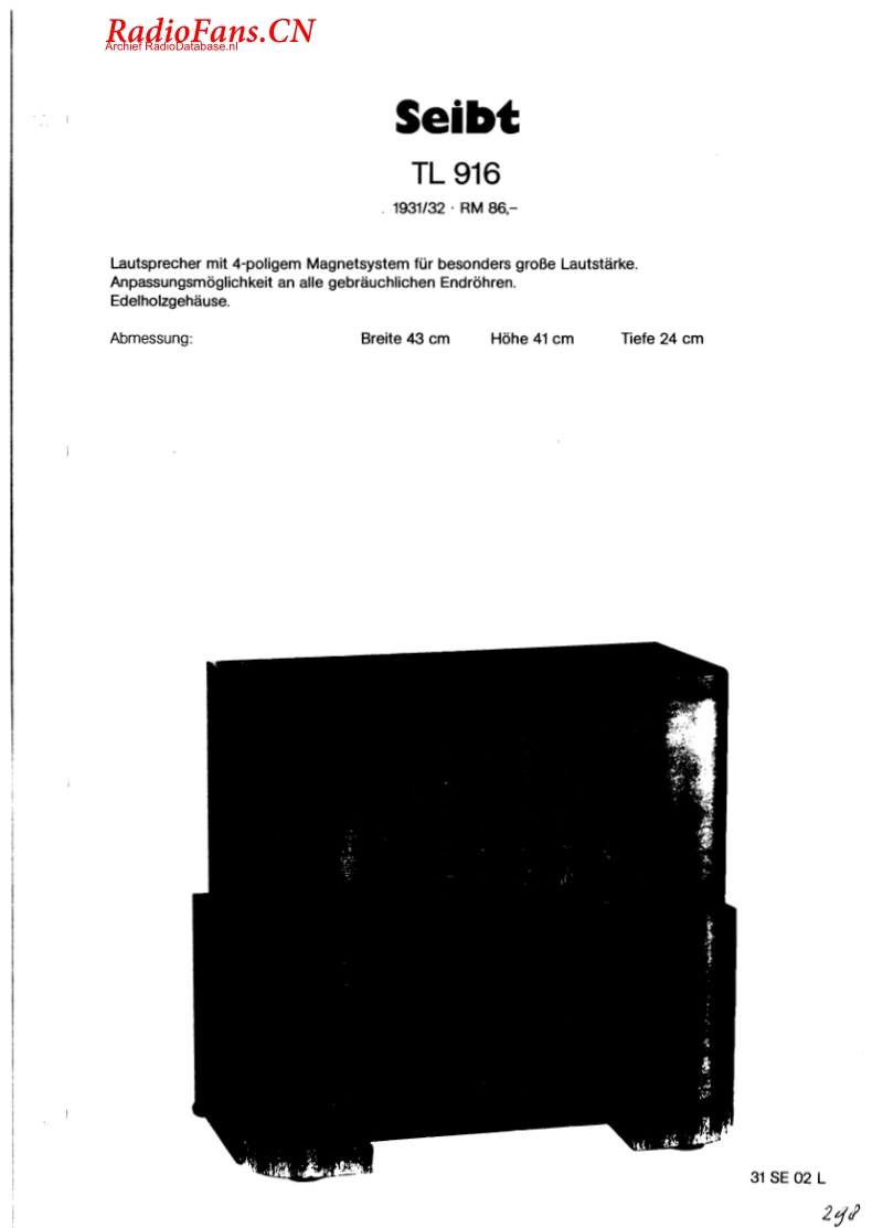 Seibt-TL916-电路原理图.pdf_第1页