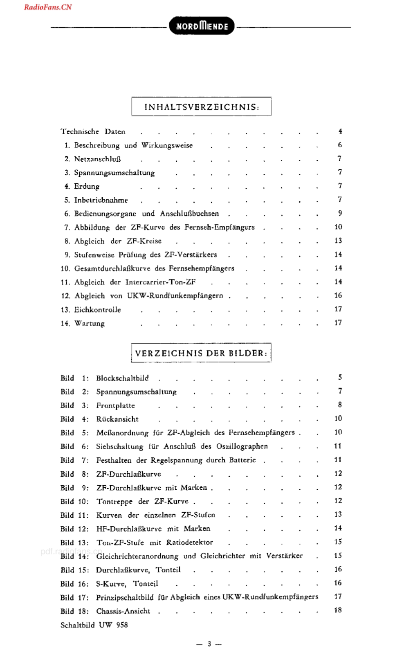 Nordmende_UW958-电路原理图.pdf_第3页