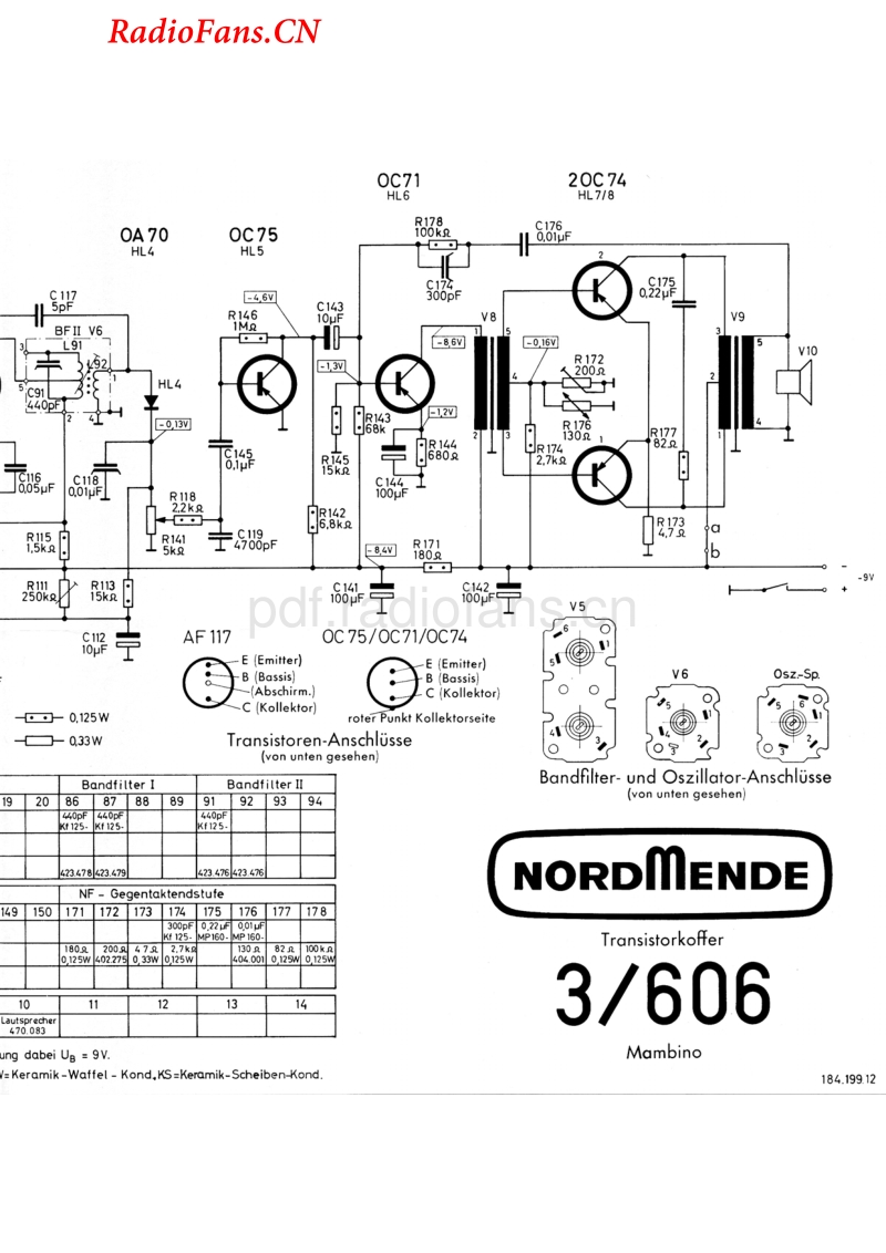 Nordmende Mambino D06 3-606-电路原理图.pdf_第3页