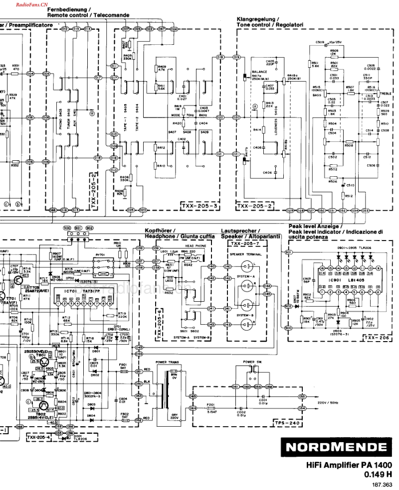 Nordmende_PA1400-电路原理图.pdf_第3页