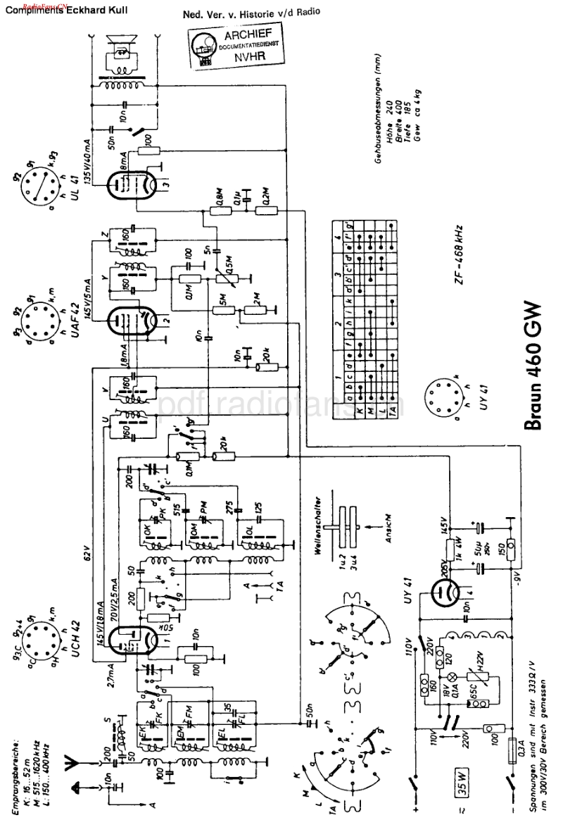 Braun_460GW-电路原理图.pdf_第1页