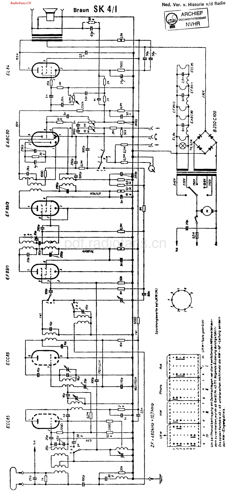 Braun_SK41-电路原理图.pdf_第1页