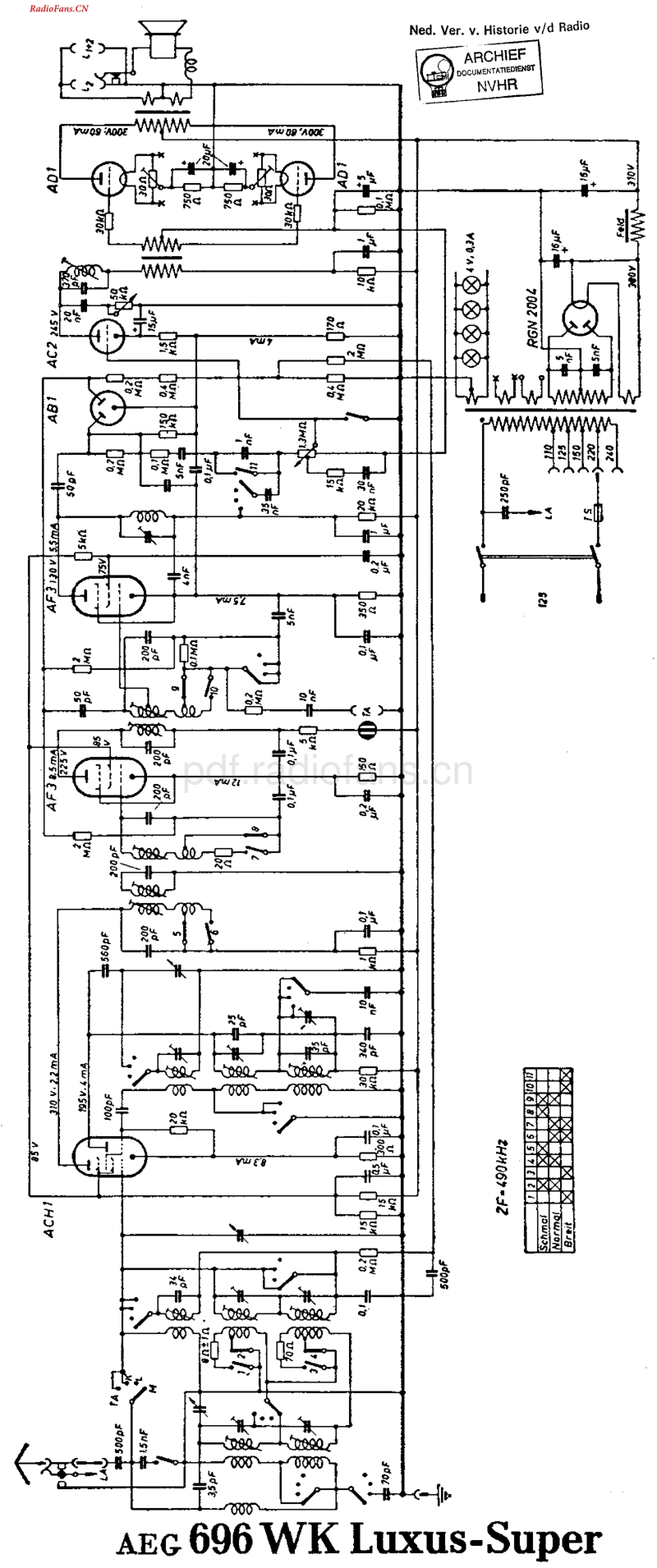 AEG_696WK-电路原理图.pdf_第1页