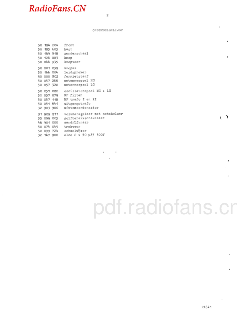 Blaupunkt-RA641-电路原理图.pdf_第3页