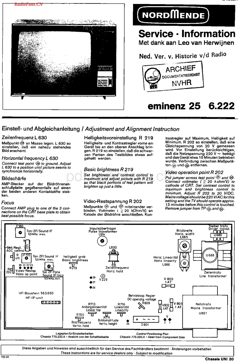 Nordmende_6222-电路原理图.pdf_第1页