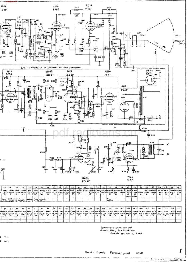 Nordmende_5150-电路原理图.pdf_第2页