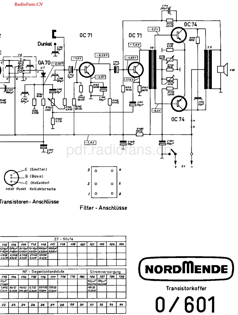 Nordmende_0-601-电路原理图.pdf_第2页