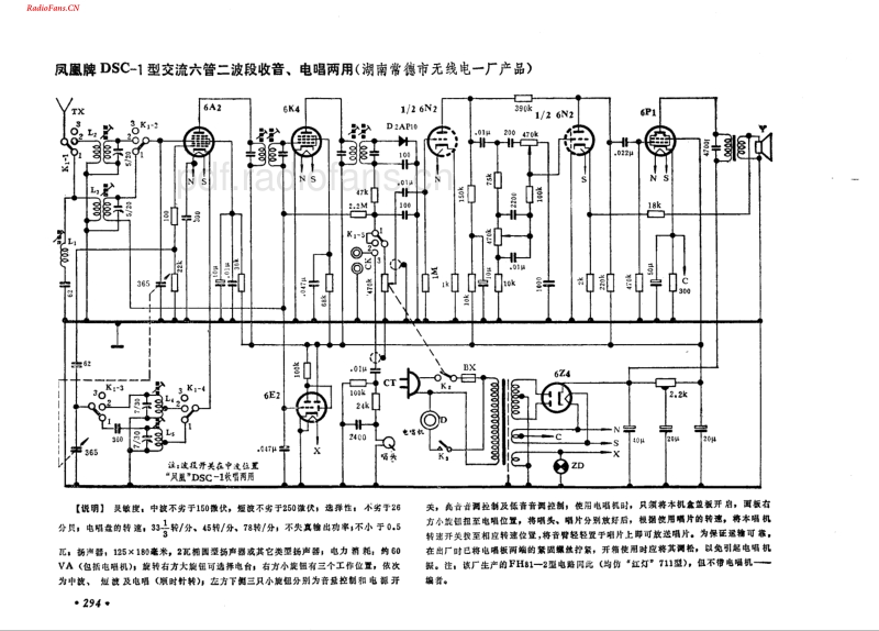 凤凰牌DSC-1型.pdf_第1页