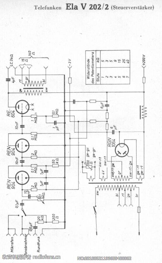 TELEFUNKEN  ElaV202-2(Steuerverstärker) 电路原理图.jpg