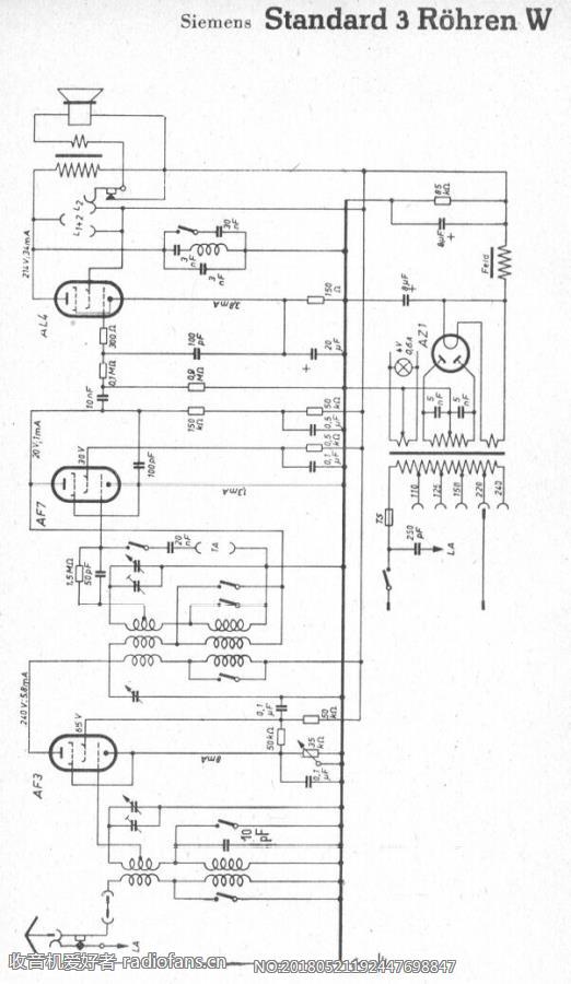 SIEMENS   Standard3RöhrenW 电路原理图.jpg