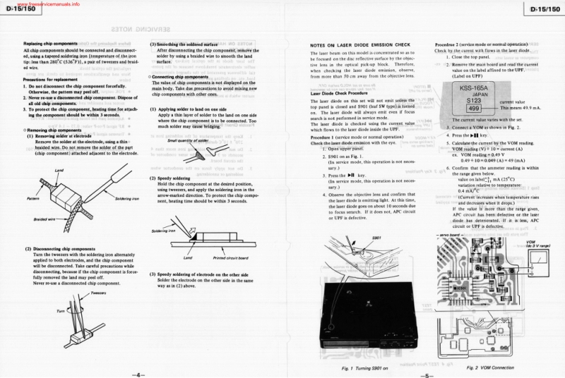 索尼 D-15_150 电路图 维修手册.pdf_第3页