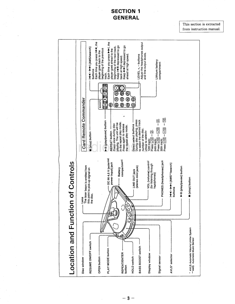 索尼 D-225CR 电路图 维修手册.pdf_第3页