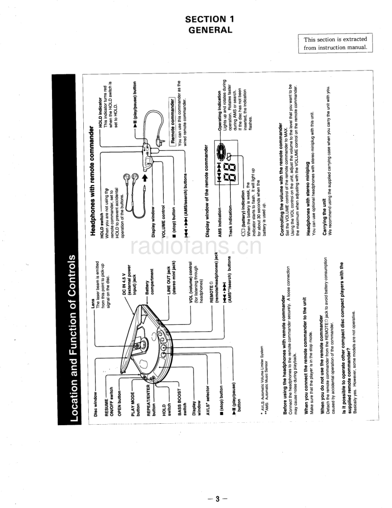 索尼 D-223 电路图 维修手册.pdf_第3页