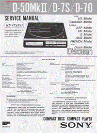 索尼 D-50mk2_7_70 电路图 维修手册.pdf