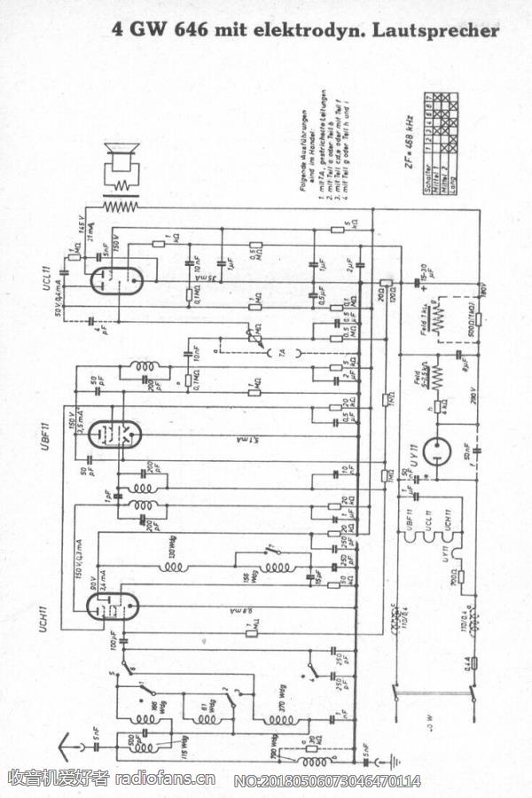 BLAUPUNKT 4GW646mitelektrodynLautspr电路原理图.jpg