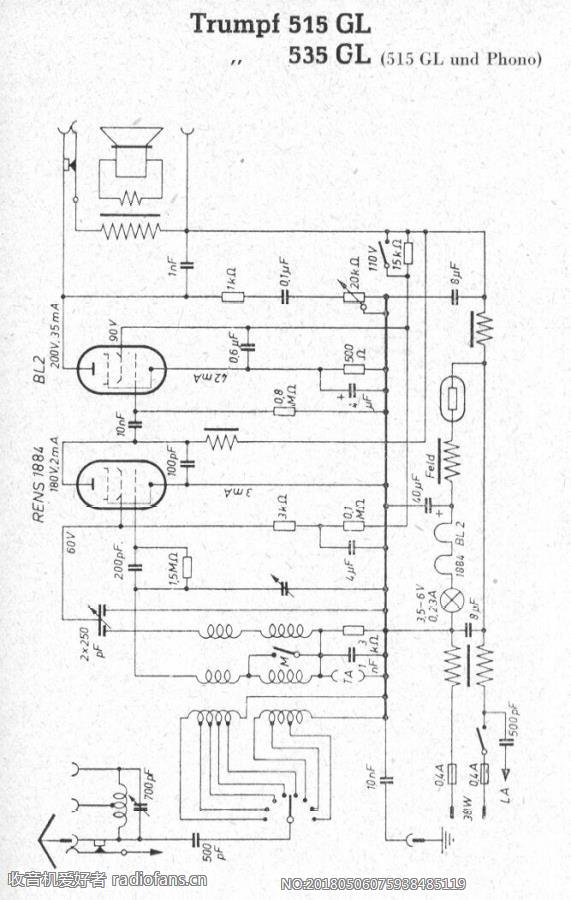 BRAUN Trumpf515GL-535GL电路原理图.jpg
