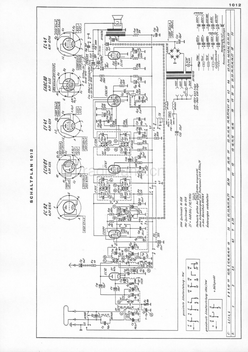 GRUNDIG 1012电路原理图.pdf_第3页