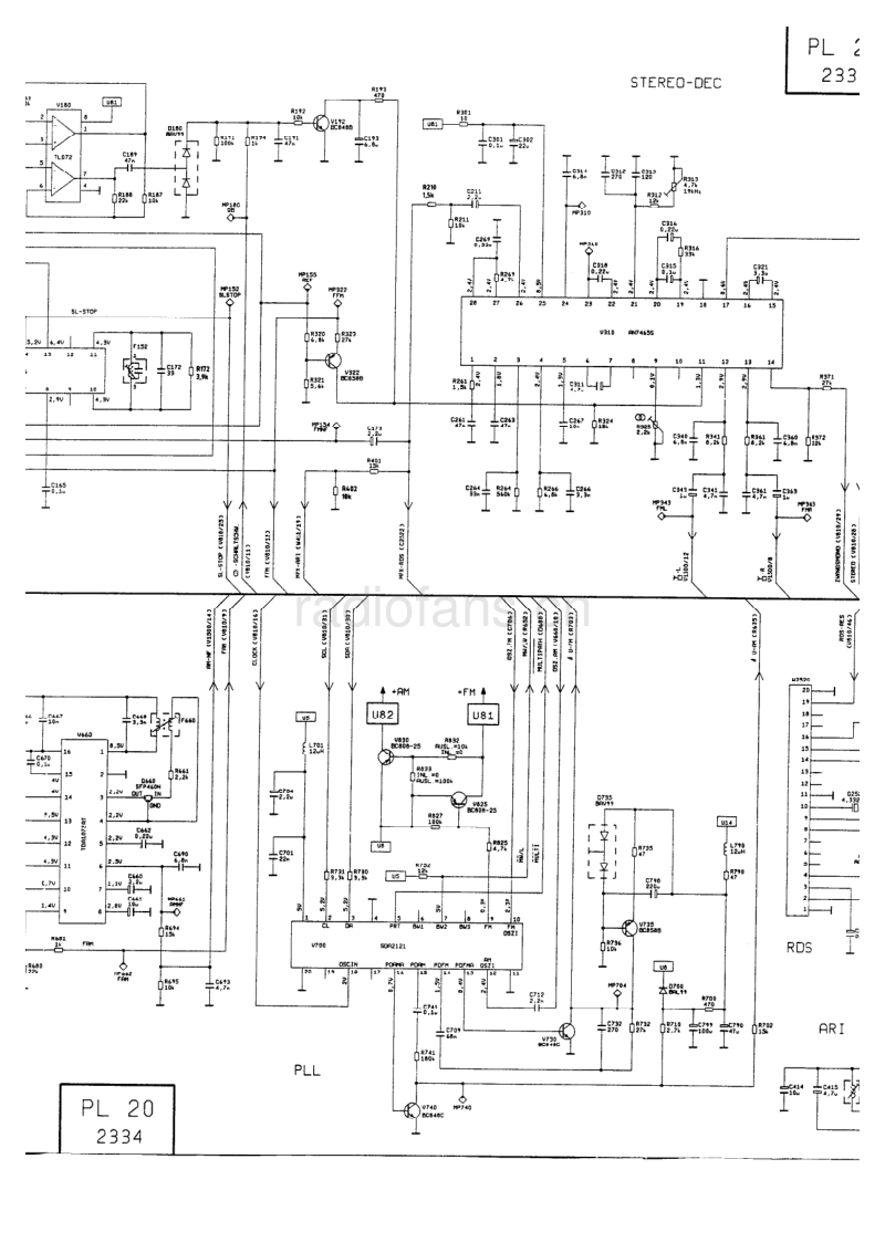BLAUPUNKT Autoradio Paris RCR 41电路原理图.pdf_第2页