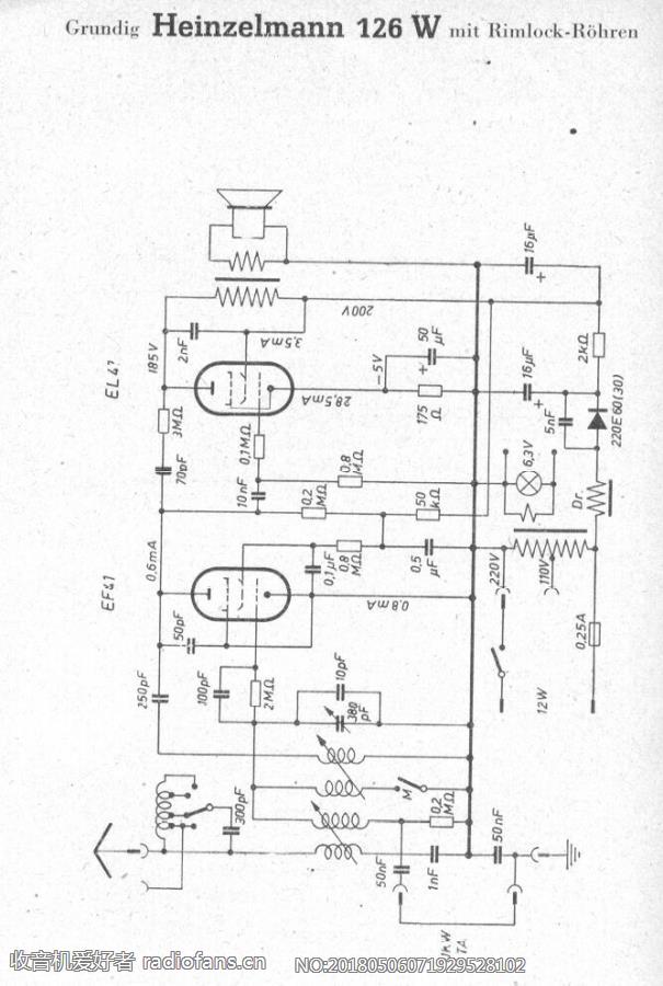 GRUNDIG   Heinzelmann126WmitRimlockröhren电路原理图.jpg