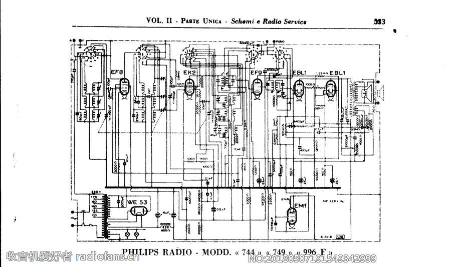 Philips    744 电路原理图.gif