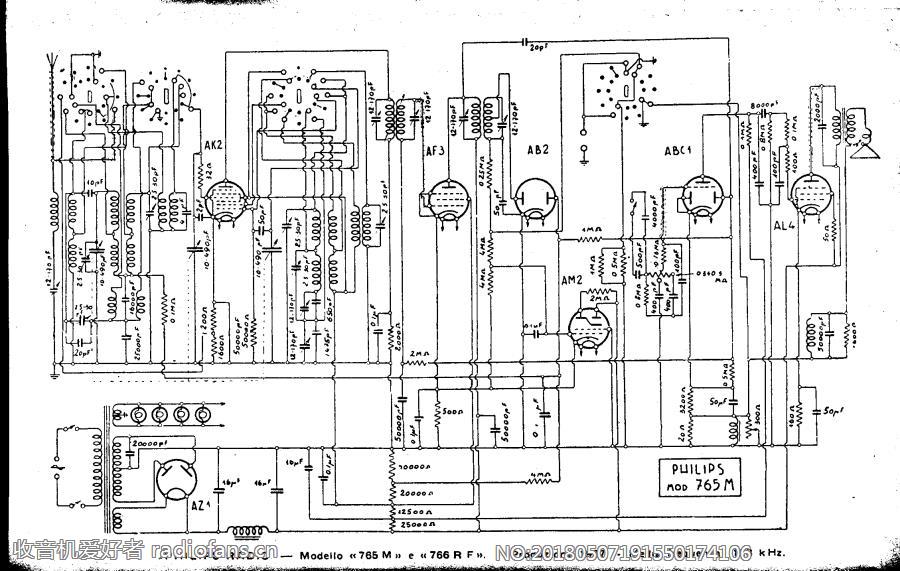 Philips    765M 电路原理图.gif