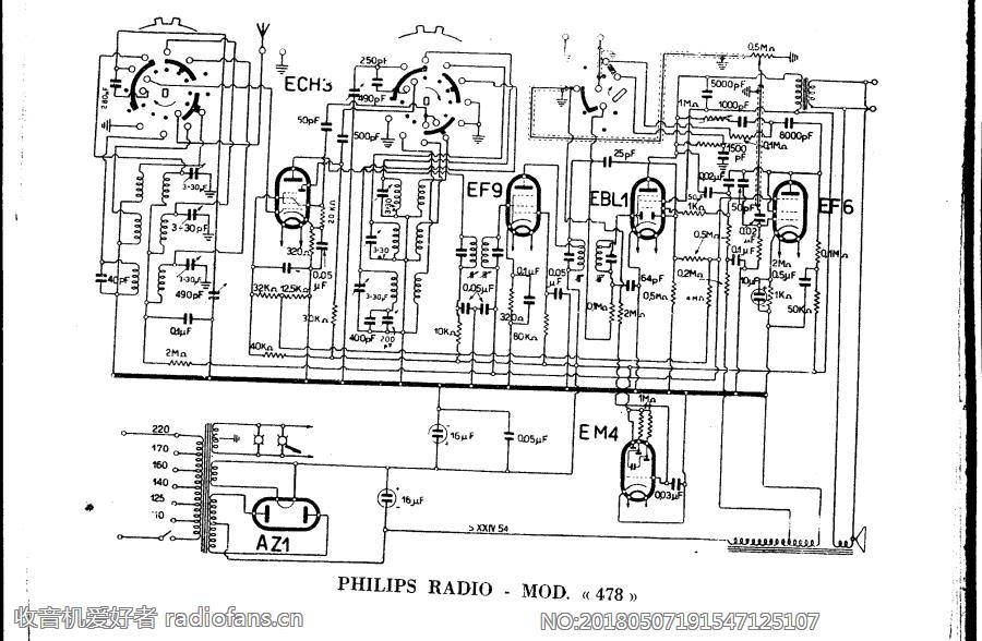 Philips    478-I 电路原理图.gif