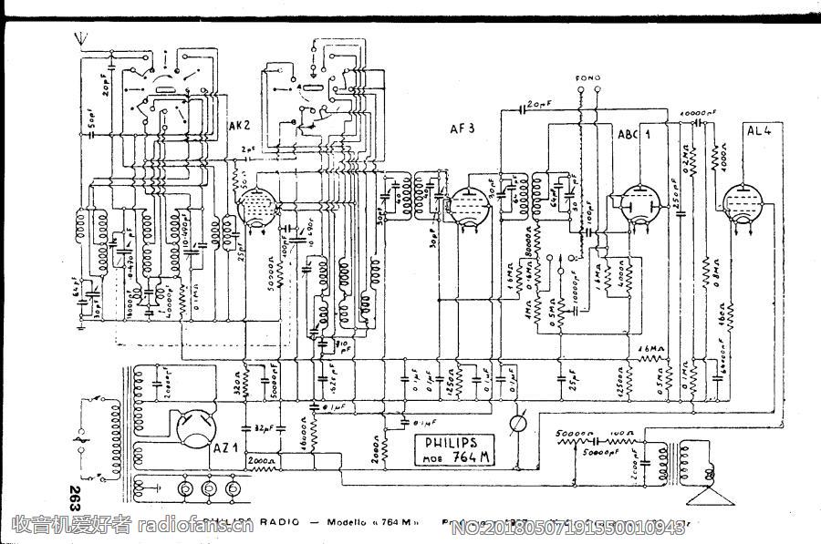 Philips    764M 电路原理图.gif