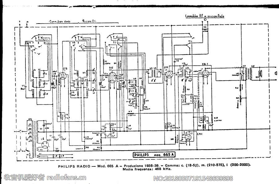 Philips    665A 电路原理图.gif
