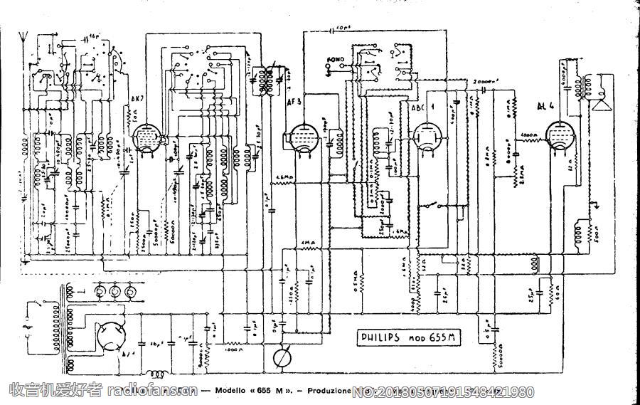 Philips    655M 电路原理图.gif