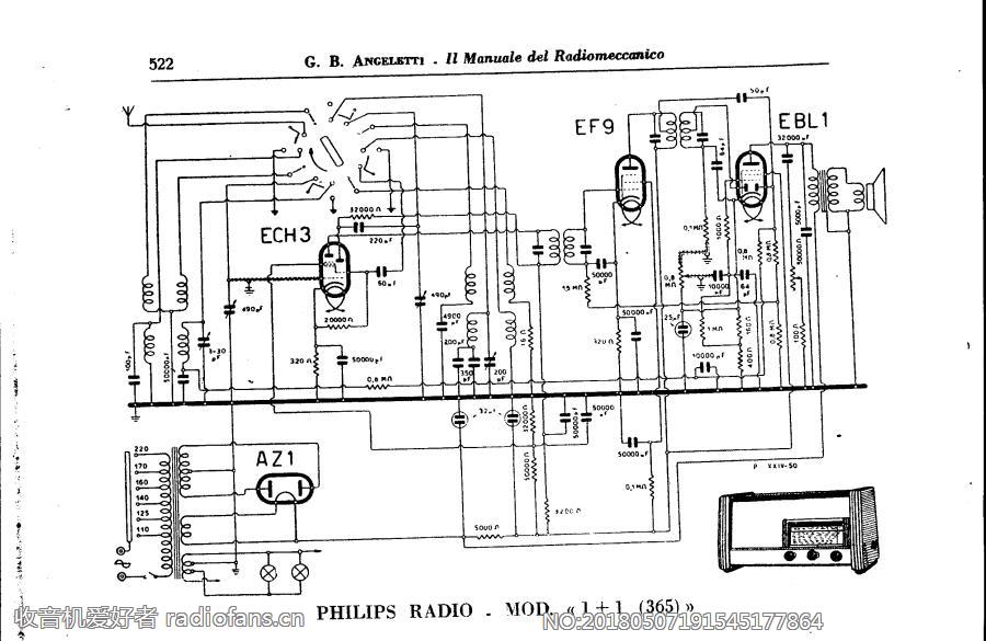 Philips    1+1-365 电路原理图.gif