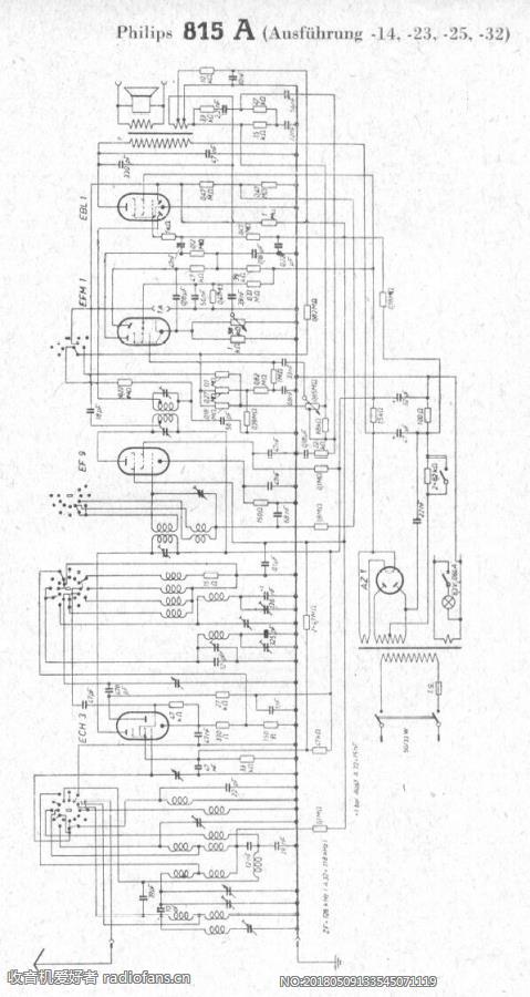 PHILIPS   815A(Ausführung-14,-23,-25,-32) 电路原理图.jpg
