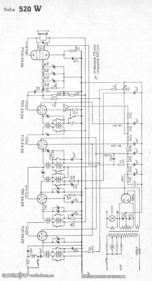 SABA  520W 电路原理图.jpg