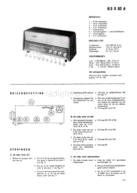 PHILIPS PHILIPS B3X02A 电路原理图 电路原理图.pdf