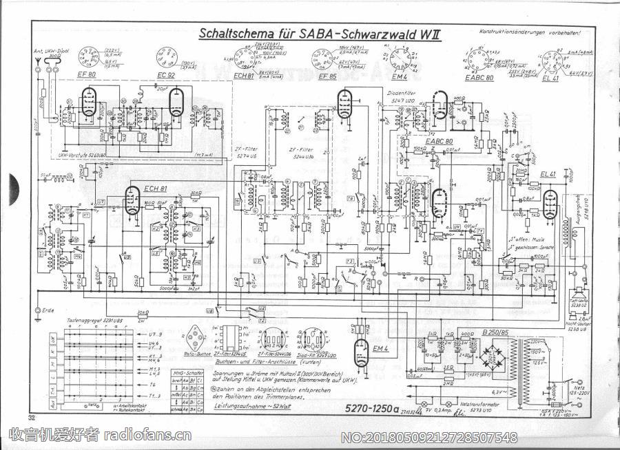 SABA  Schwarzwald-W2 电路原理图.jpg