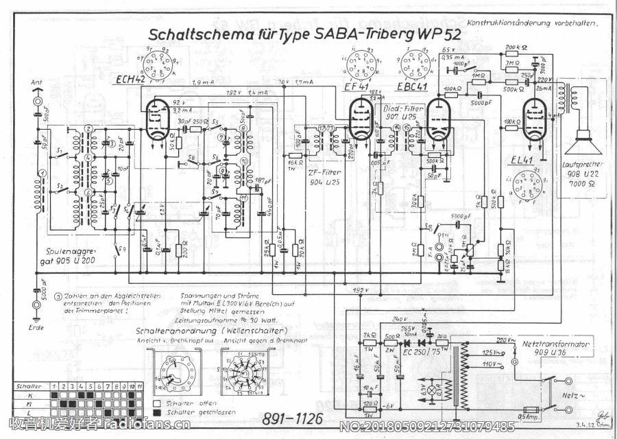 SABA  TribergWP52 电路原理图.jpg