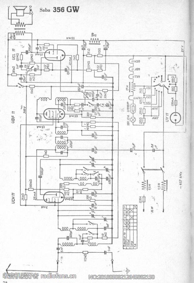 SABA  356GW 电路原理图.jpg