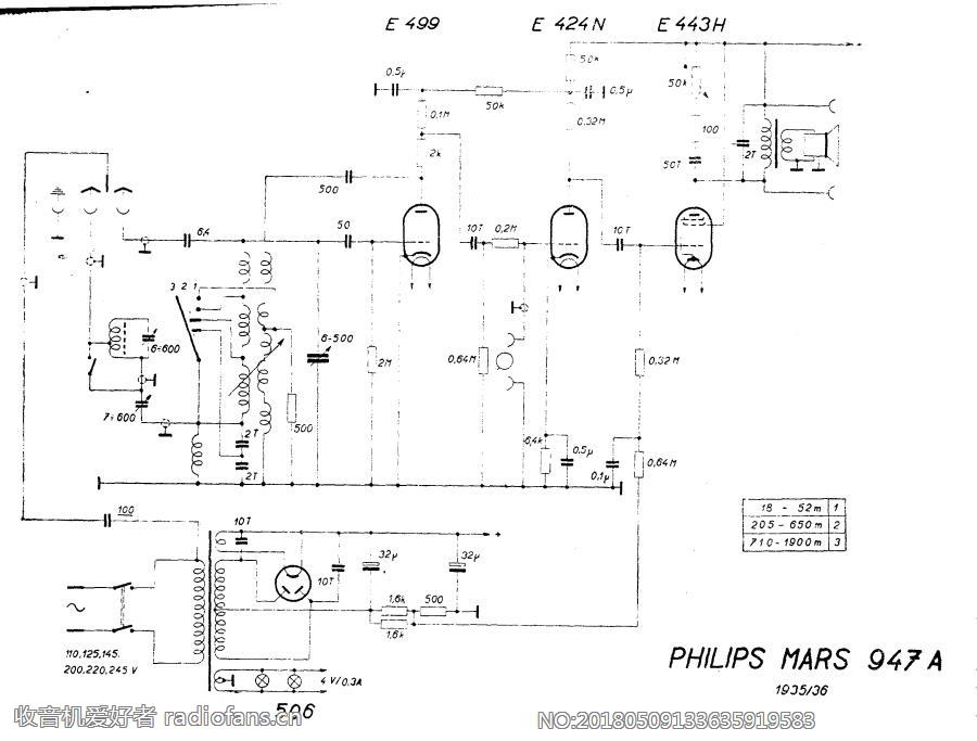 PHILIPS   Mars 947 A 电路原理图.gif