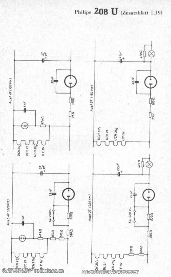 PHILIPS   208U(Zusatzblatt1,19) 电路原理图.jpg
