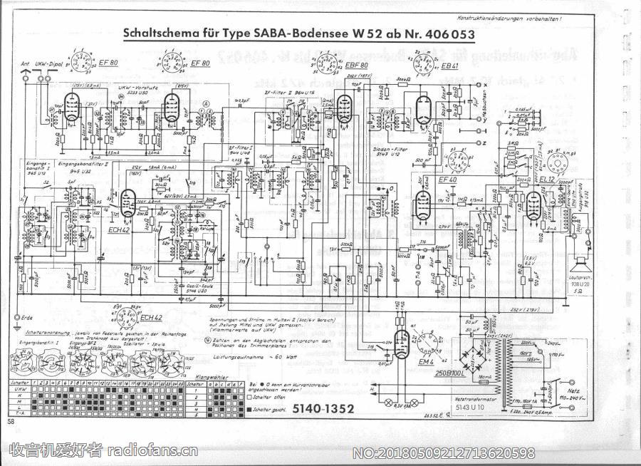 SABA  BodenseeW52-ab406053 电路原理图.jpg