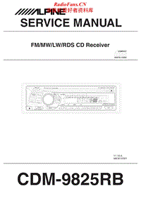Alpine-CDM-9825-RB-Service-Manual电路原理图.pdf