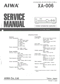 Aiwa-XA-006-Service-Manual电路原理图.pdf