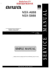 Aiwa-NS-XS888-Service-Manual电路原理图.pdf