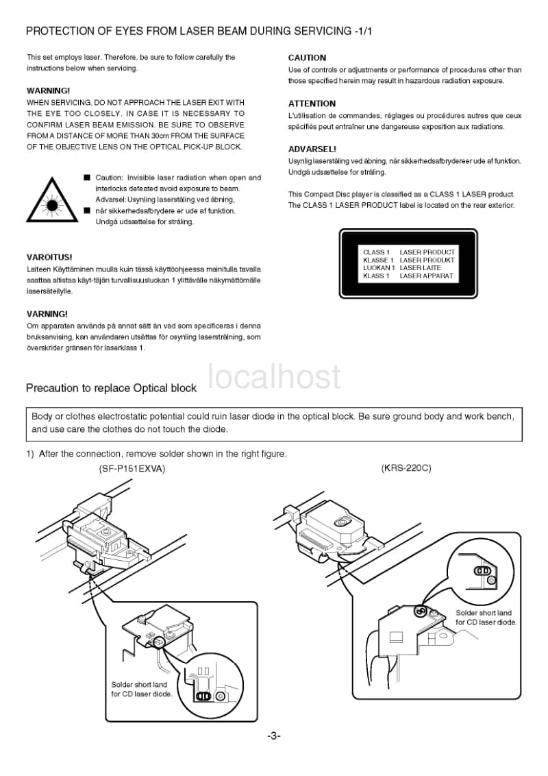 Aiwa-XC-RW700-Service-Manual电路原理图.pdf_第3页