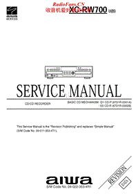 Aiwa-XC-RW700-Service-Manual电路原理图.pdf